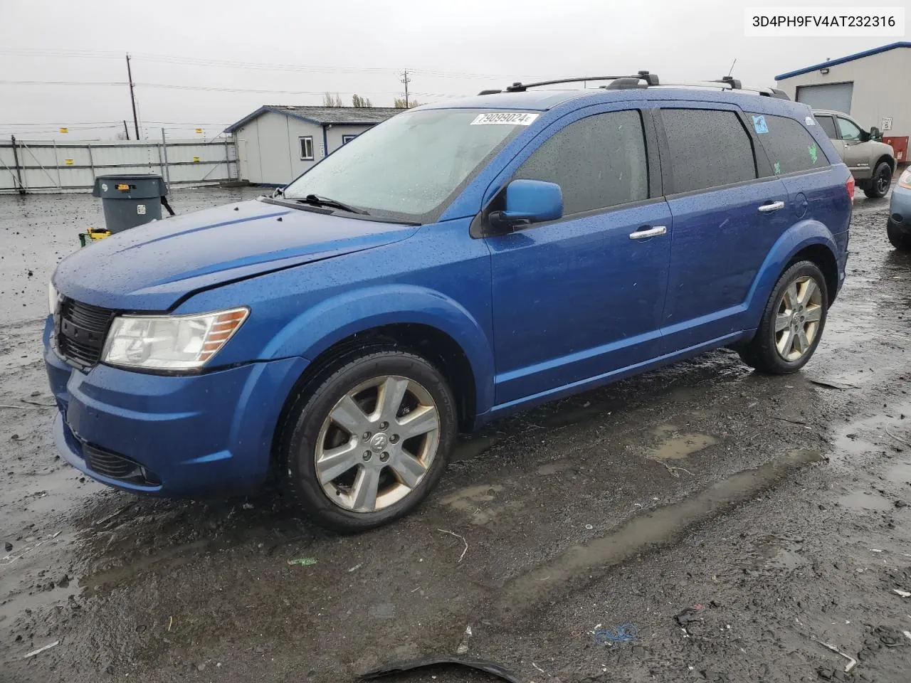 2010 Dodge Journey R/T VIN: 3D4PH9FV4AT232316 Lot: 79099024