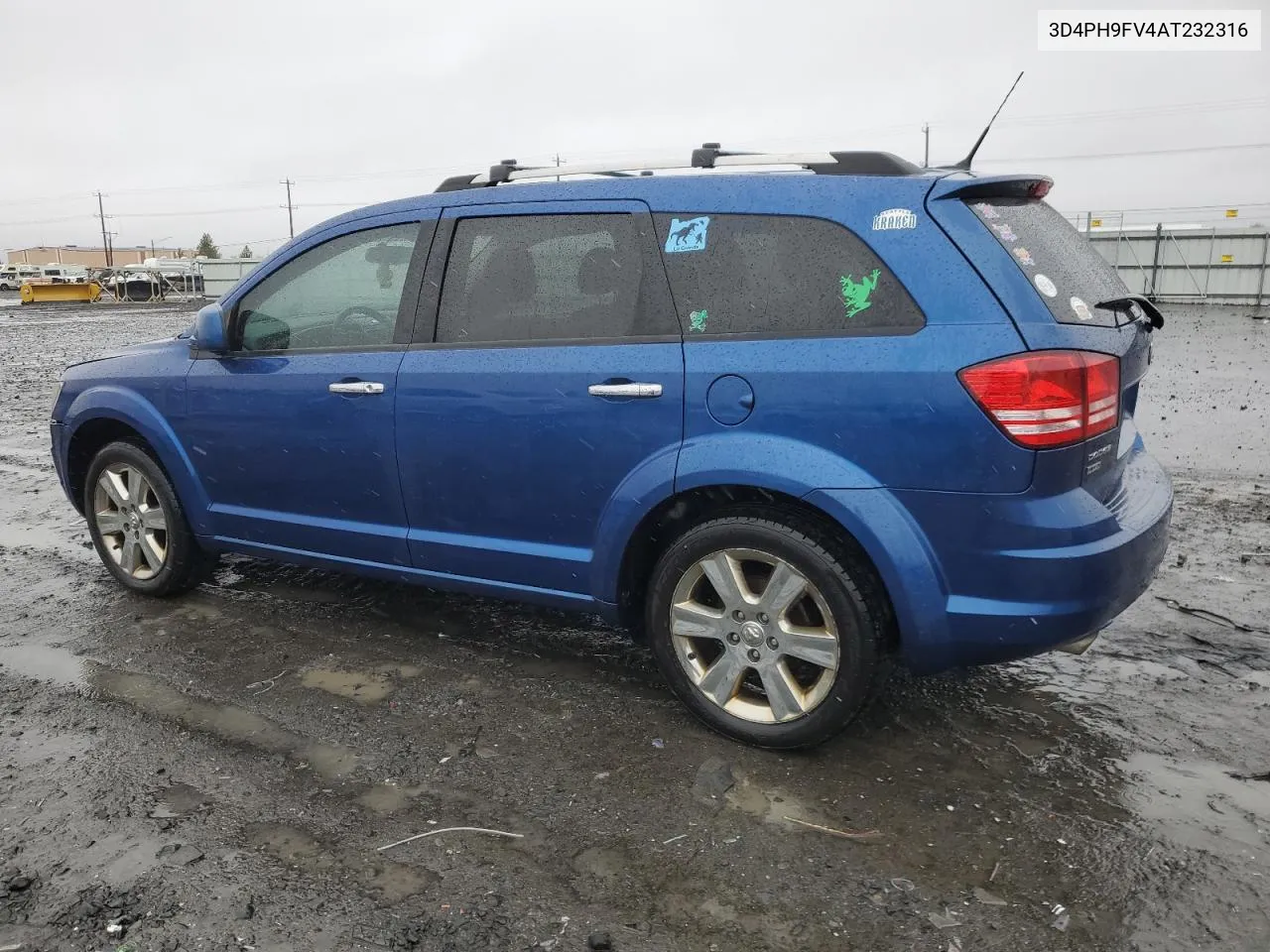 2010 Dodge Journey R/T VIN: 3D4PH9FV4AT232316 Lot: 79099024