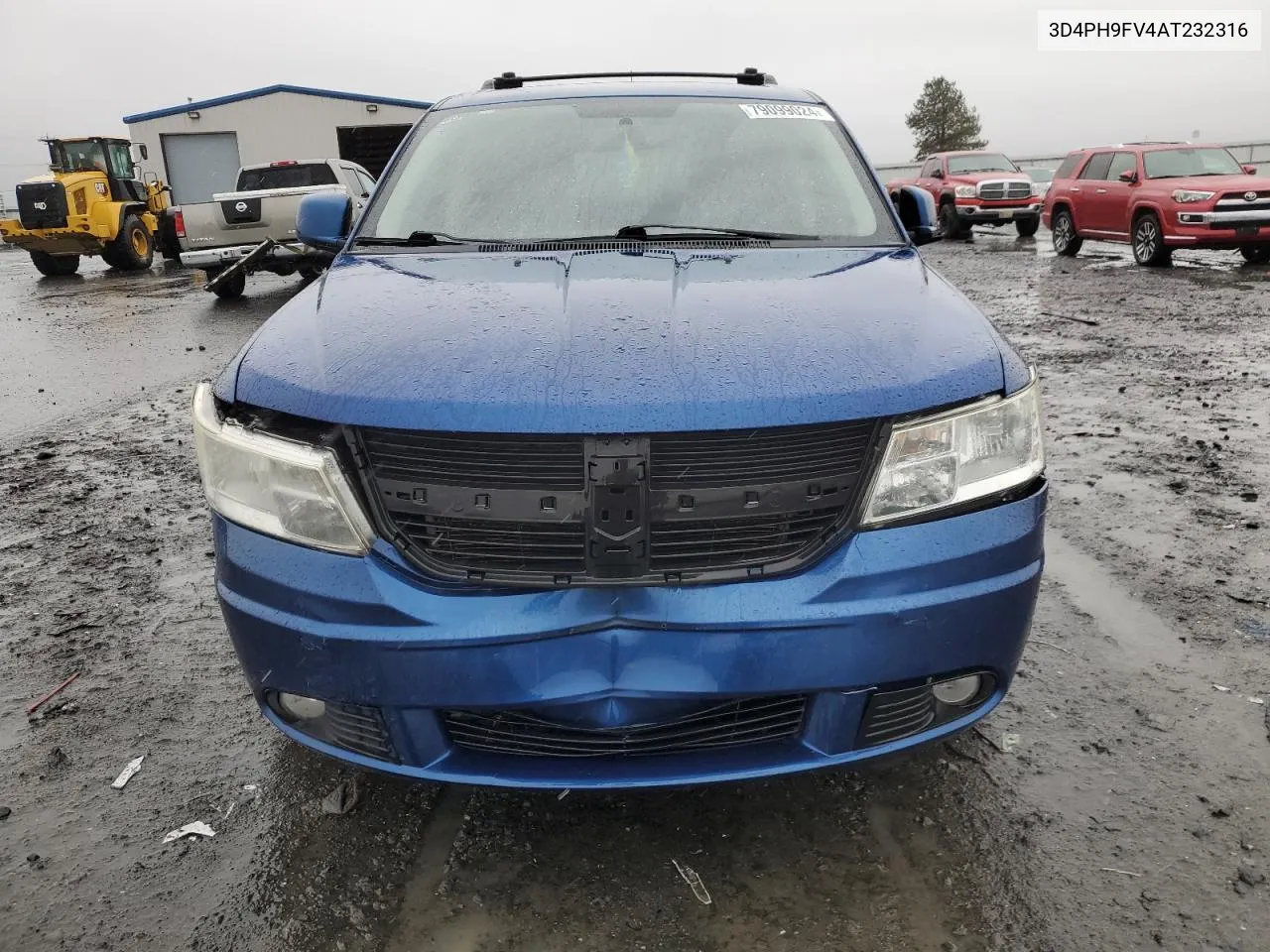 2010 Dodge Journey R/T VIN: 3D4PH9FV4AT232316 Lot: 79099024