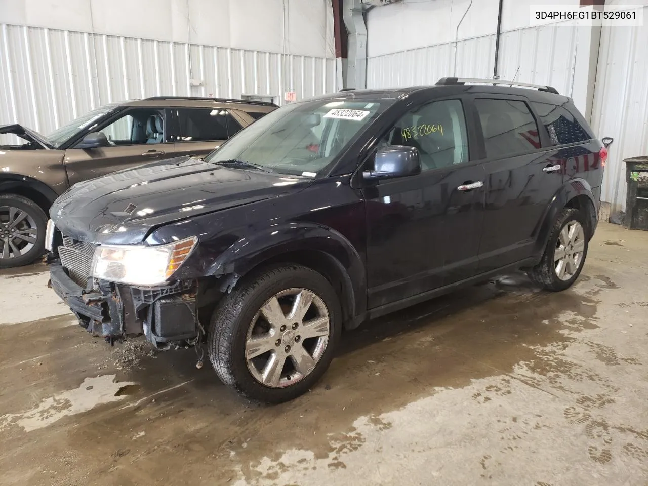 2011 Dodge Journey R/T VIN: 3D4PH6FG1BT529061 Lot: 48322064