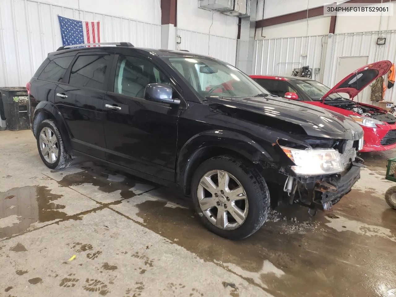 2011 Dodge Journey R/T VIN: 3D4PH6FG1BT529061 Lot: 48322064