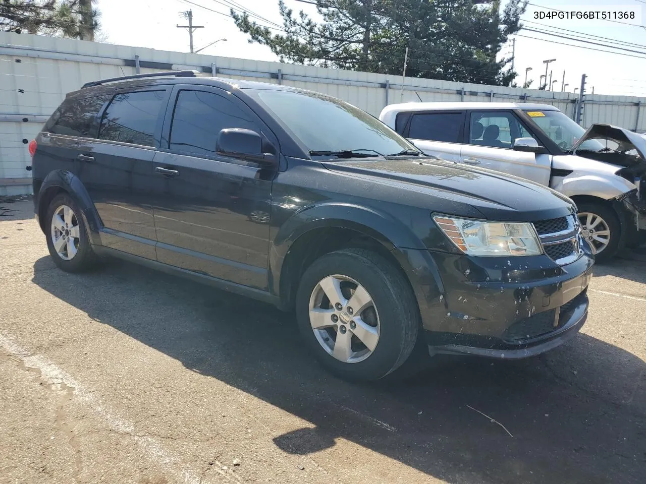 2011 Dodge Journey Mainstreet VIN: 3D4PG1FG6BT511368 Lot: 50802944