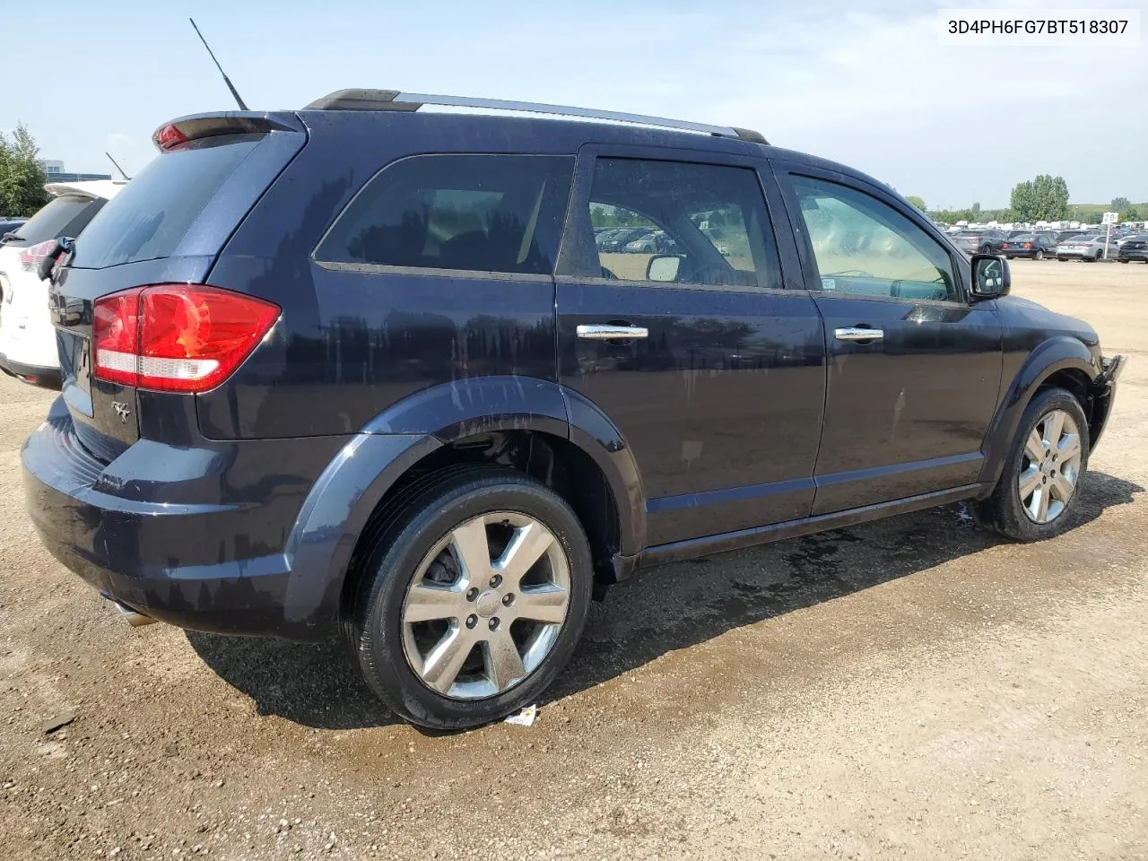 2011 Dodge Journey R/T VIN: 3D4PH6FG7BT518307 Lot: 64941554