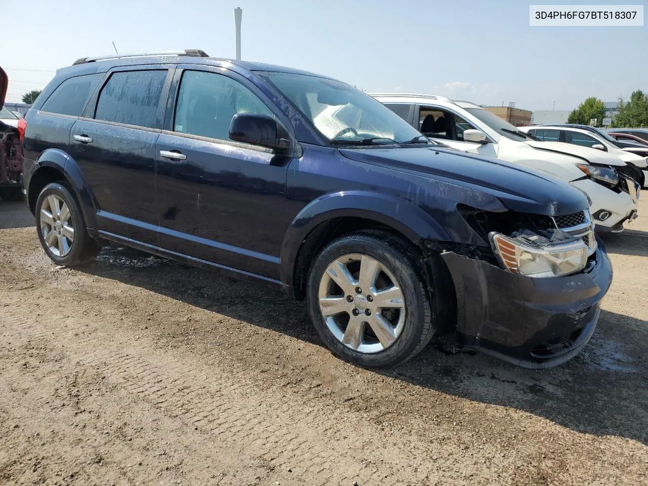 2011 Dodge Journey R/T VIN: 3D4PH6FG7BT518307 Lot: 64941554