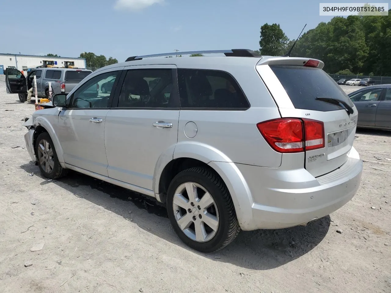 2011 Dodge Journey Lux VIN: 3D4PH9FG9BT512185 Lot: 65986004