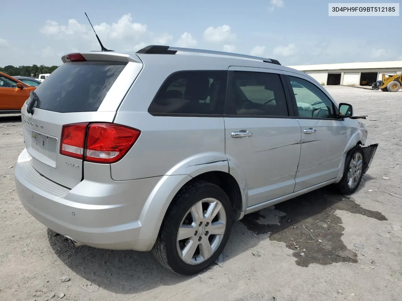 2011 Dodge Journey Lux VIN: 3D4PH9FG9BT512185 Lot: 65986004