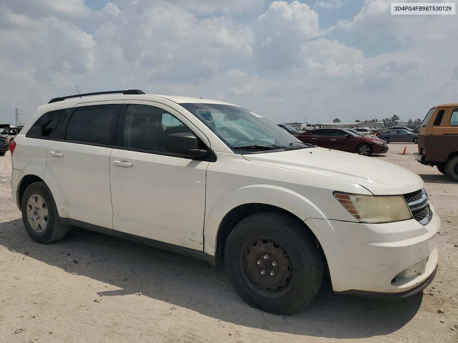 2011 Dodge Journey Express VIN: 3D4PG4FB9BT530129 Lot: 67246504