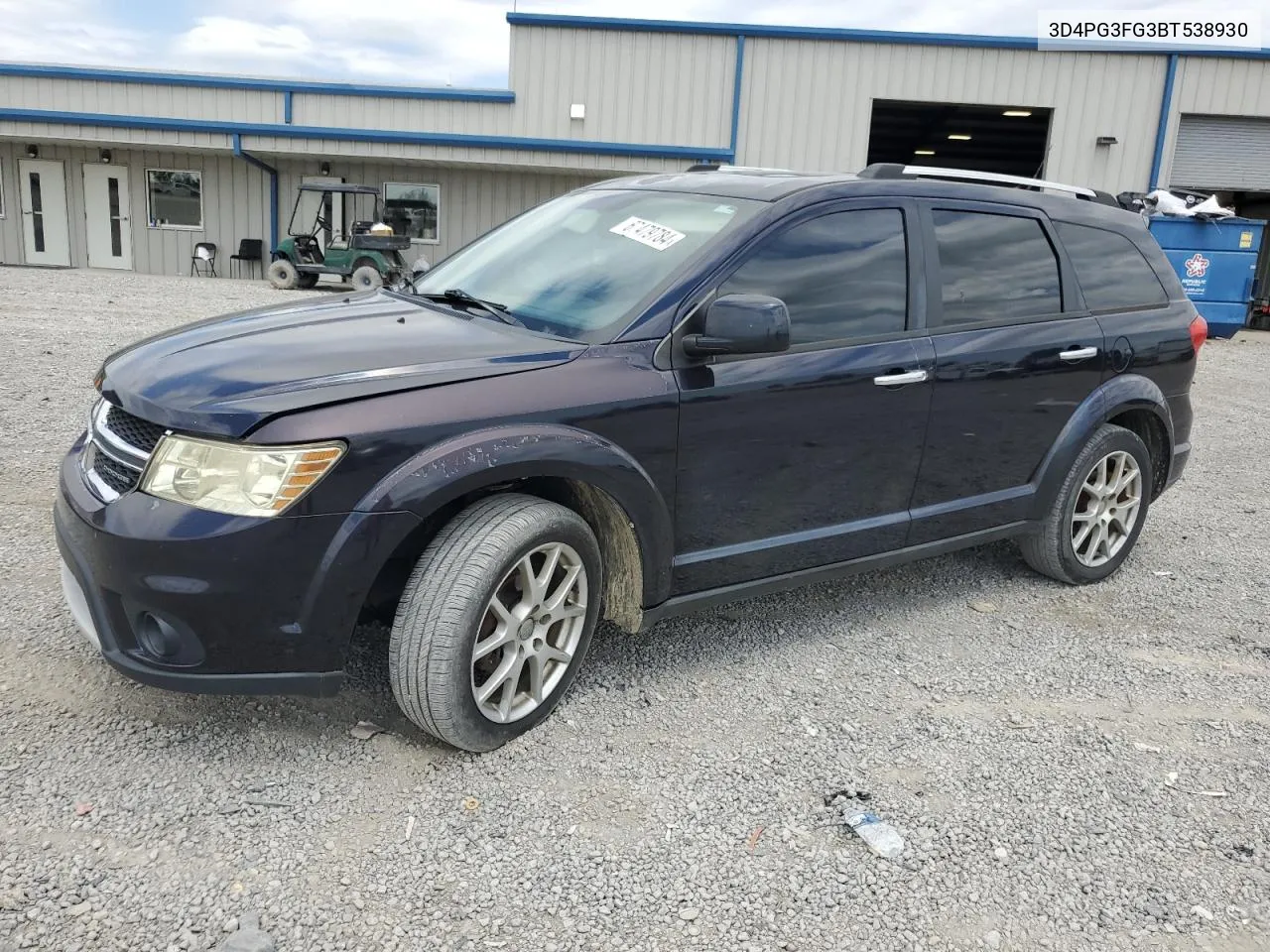 2011 Dodge Journey Crew VIN: 3D4PG3FG3BT538930 Lot: 67479784