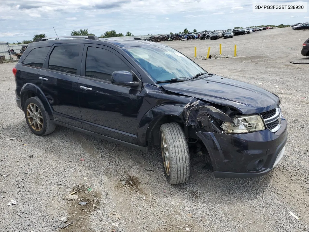 2011 Dodge Journey Crew VIN: 3D4PG3FG3BT538930 Lot: 67479784