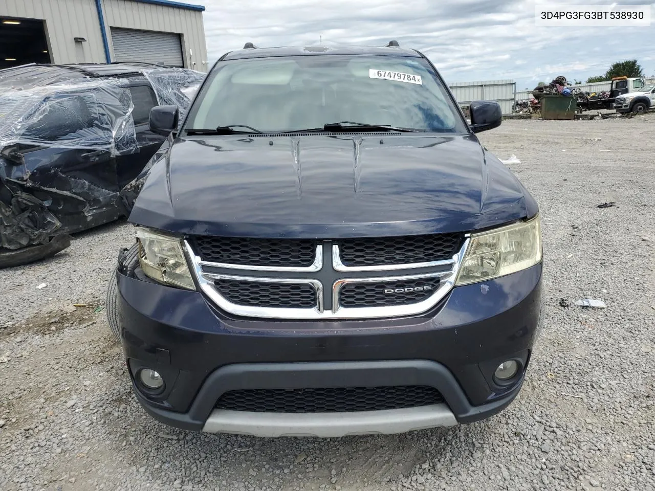 2011 Dodge Journey Crew VIN: 3D4PG3FG3BT538930 Lot: 67479784