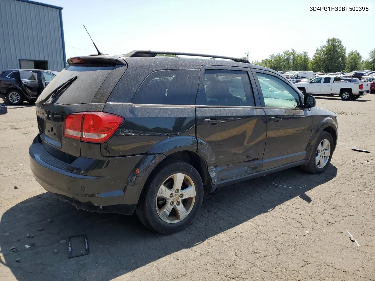 2011 Dodge Journey Mainstreet VIN: 3D4PG1FG9BT500395 Lot: 69044904