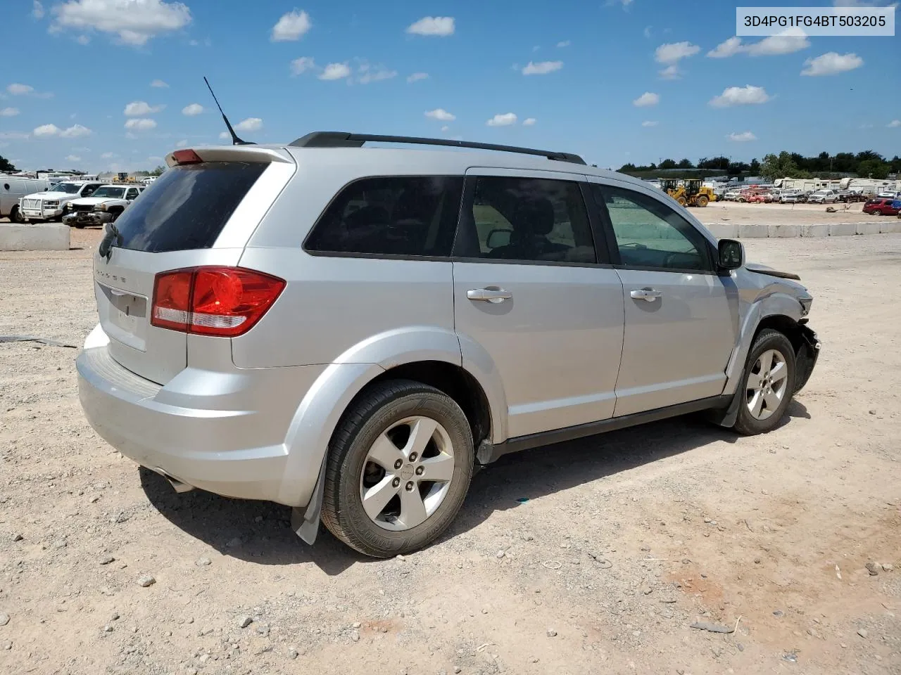 2011 Dodge Journey Mainstreet VIN: 3D4PG1FG4BT503205 Lot: 69252994