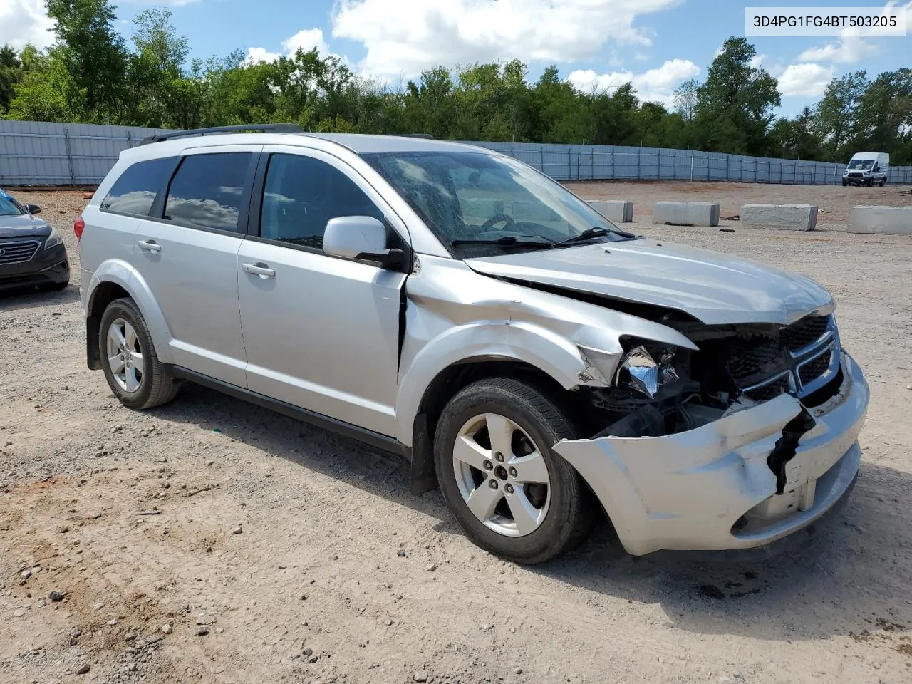 2011 Dodge Journey Mainstreet VIN: 3D4PG1FG4BT503205 Lot: 69252994