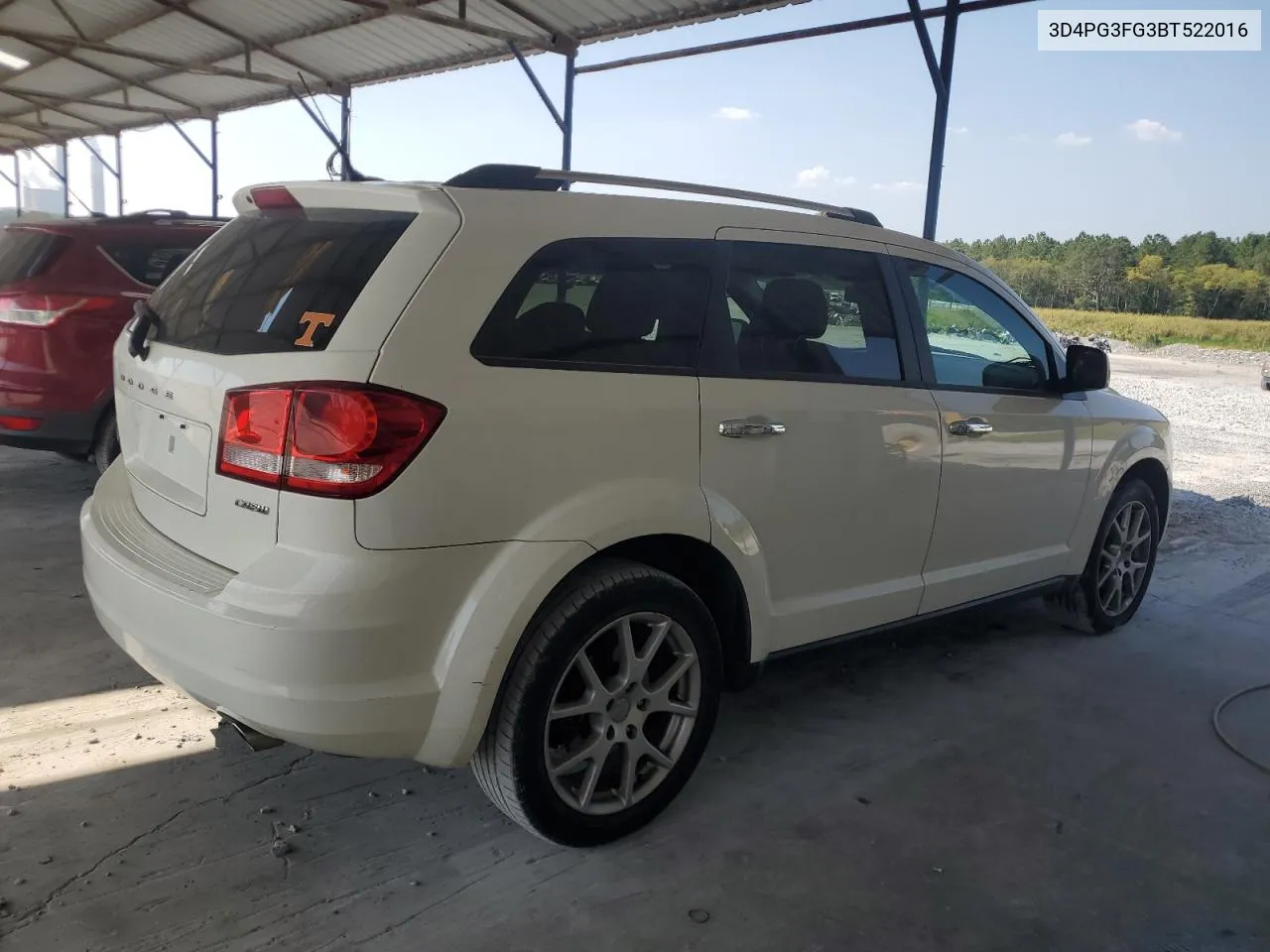 3D4PG3FG3BT522016 2011 Dodge Journey Crew