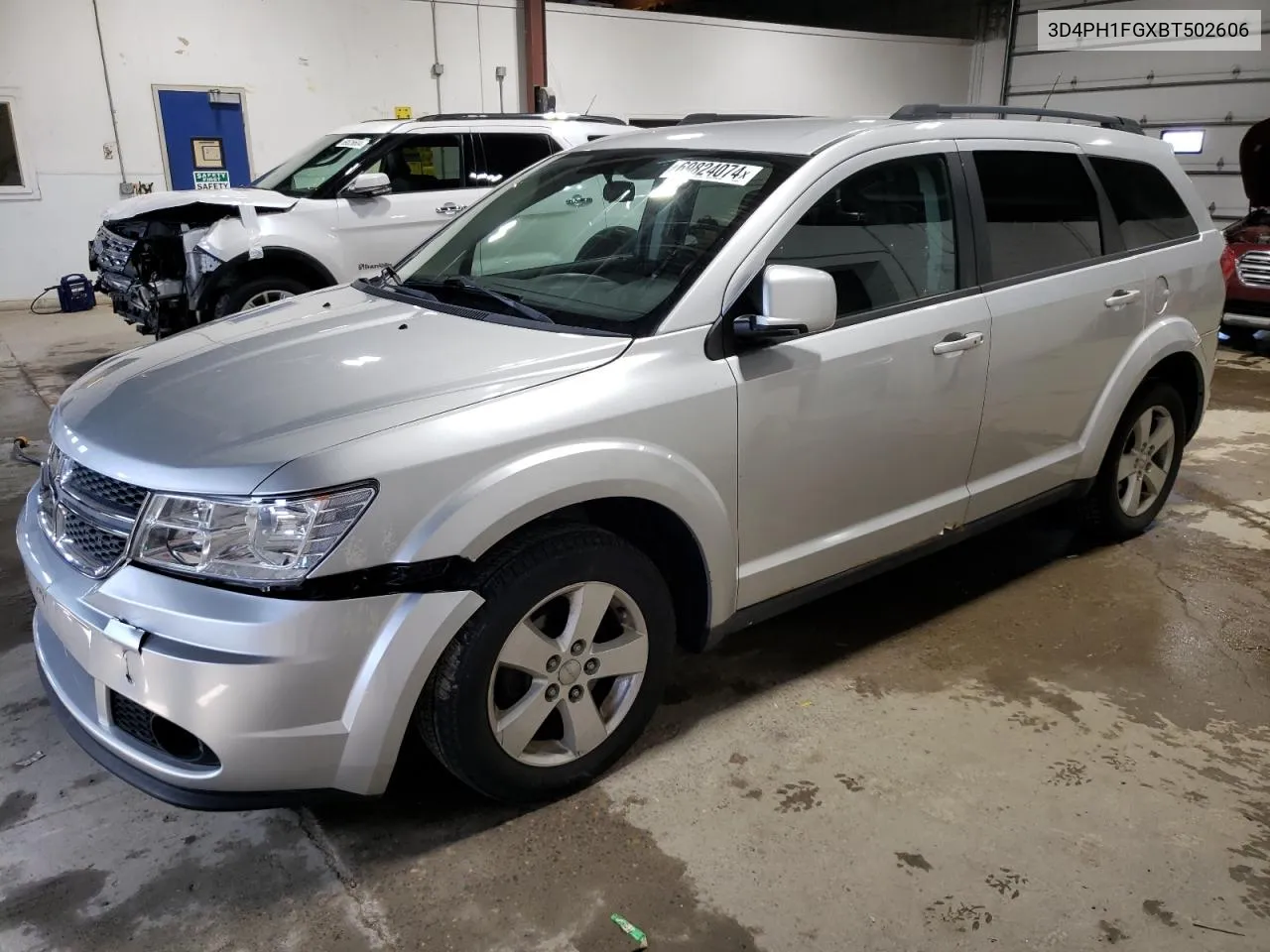 2011 Dodge Journey Mainstreet VIN: 3D4PH1FGXBT502606 Lot: 69824074