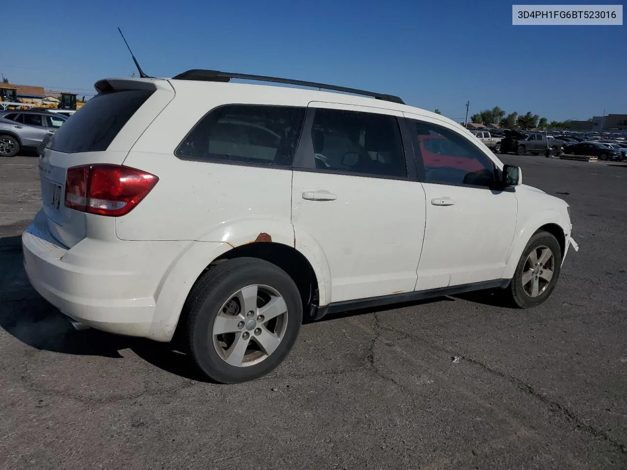 2011 Dodge Journey Mainstreet VIN: 3D4PH1FG6BT523016 Lot: 70135134