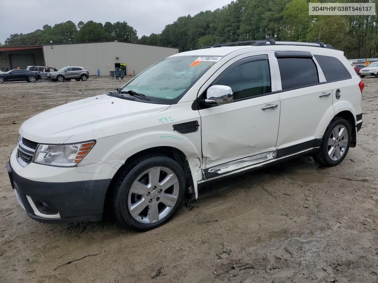 2011 Dodge Journey Lux VIN: 3D4PH9FG3BT546137 Lot: 71798244