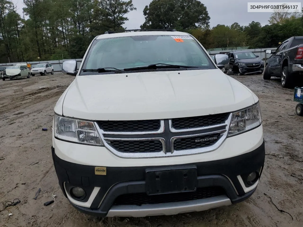 2011 Dodge Journey Lux VIN: 3D4PH9FG3BT546137 Lot: 71798244