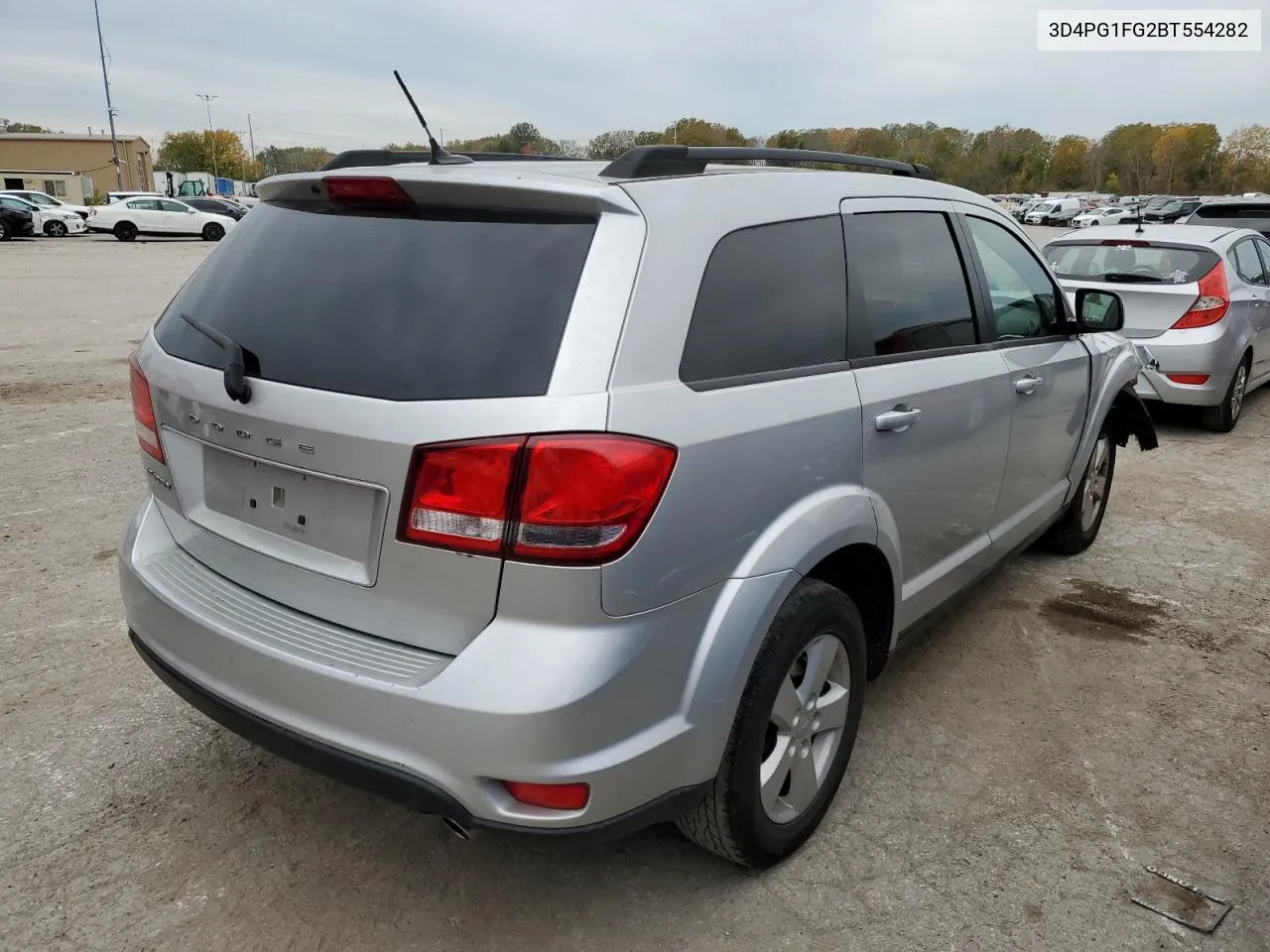 2011 Dodge Journey Mainstreet VIN: 3D4PG1FG2BT554282 Lot: 73593633