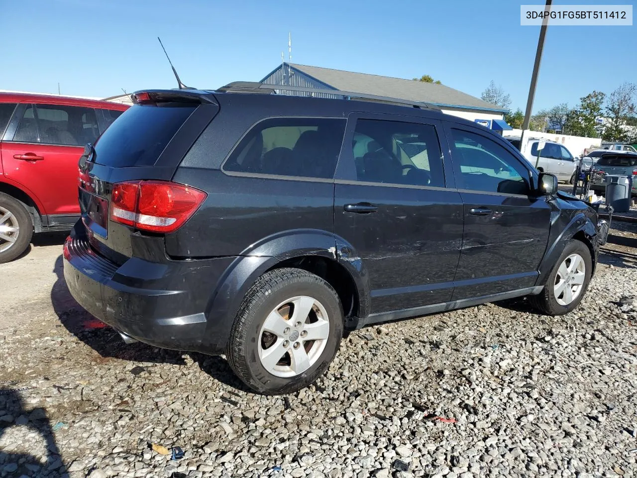 2011 Dodge Journey Mainstreet VIN: 3D4PG1FG5BT511412 Lot: 73755864