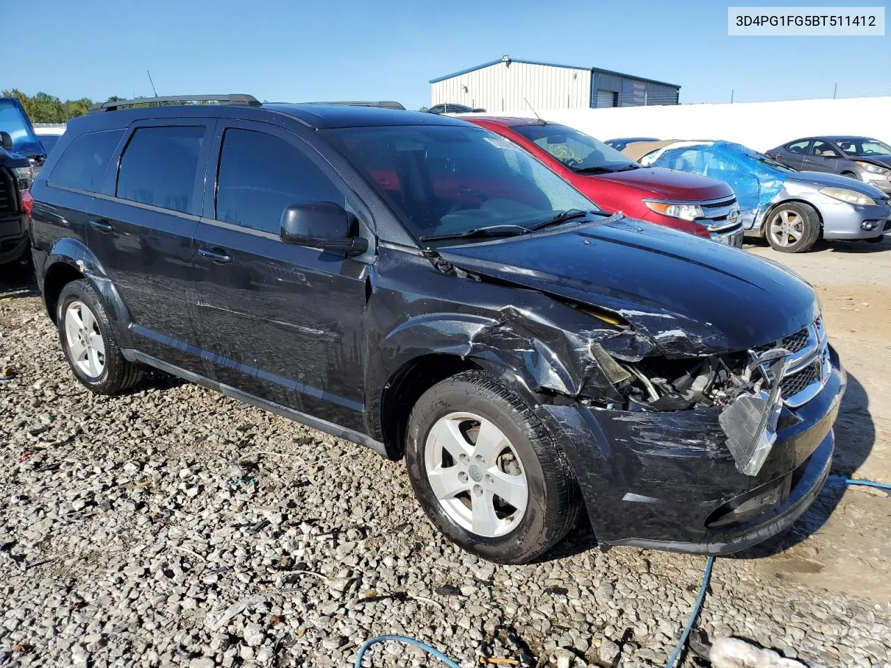 2011 Dodge Journey Mainstreet VIN: 3D4PG1FG5BT511412 Lot: 73755864