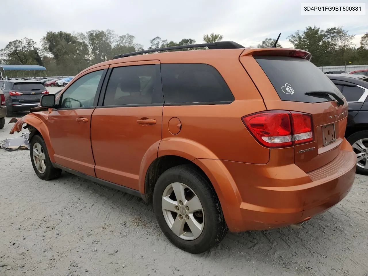 2011 Dodge Journey Mainstreet VIN: 3D4PG1FG9BT500381 Lot: 74732784