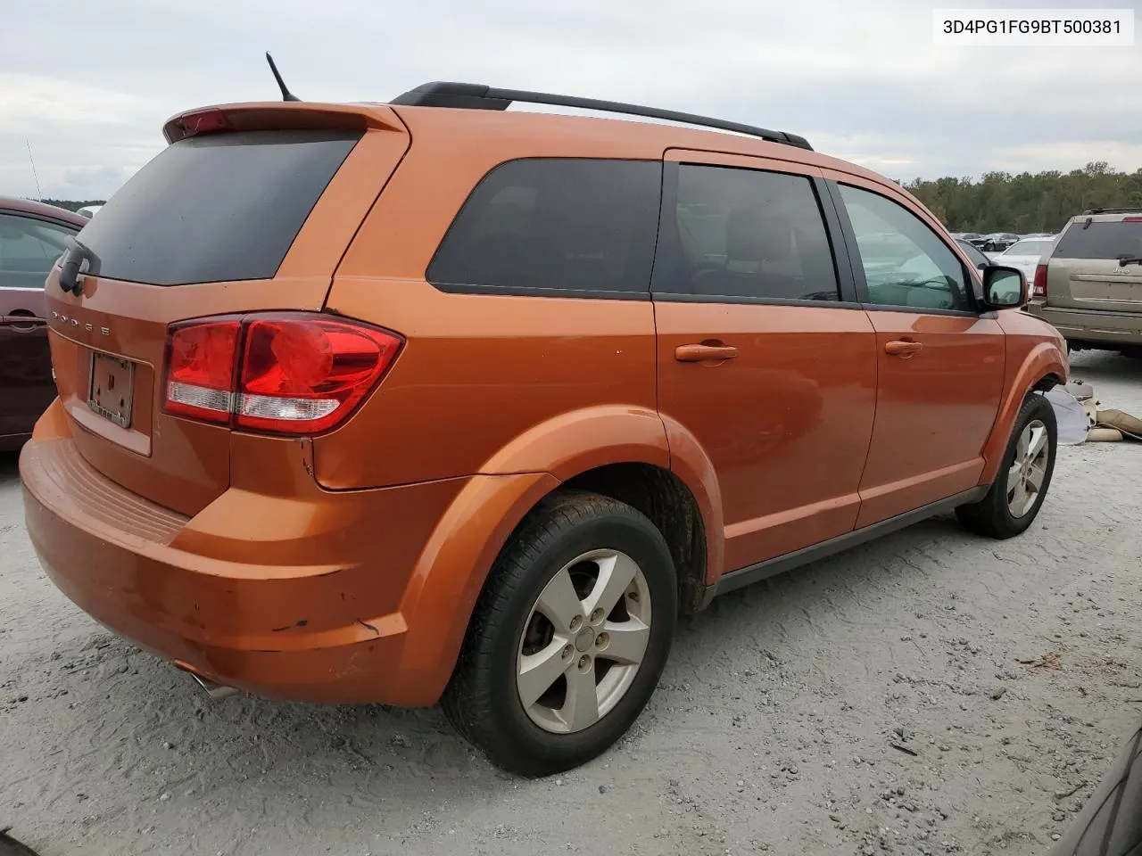 2011 Dodge Journey Mainstreet VIN: 3D4PG1FG9BT500381 Lot: 74732784