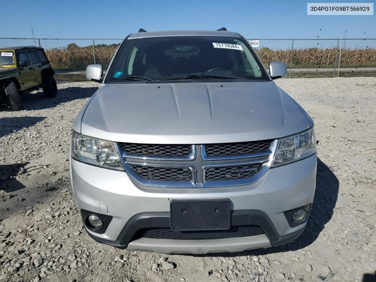 2011 Dodge Journey Mainstreet VIN: 3D4PG1FG9BT566929 Lot: 75710584