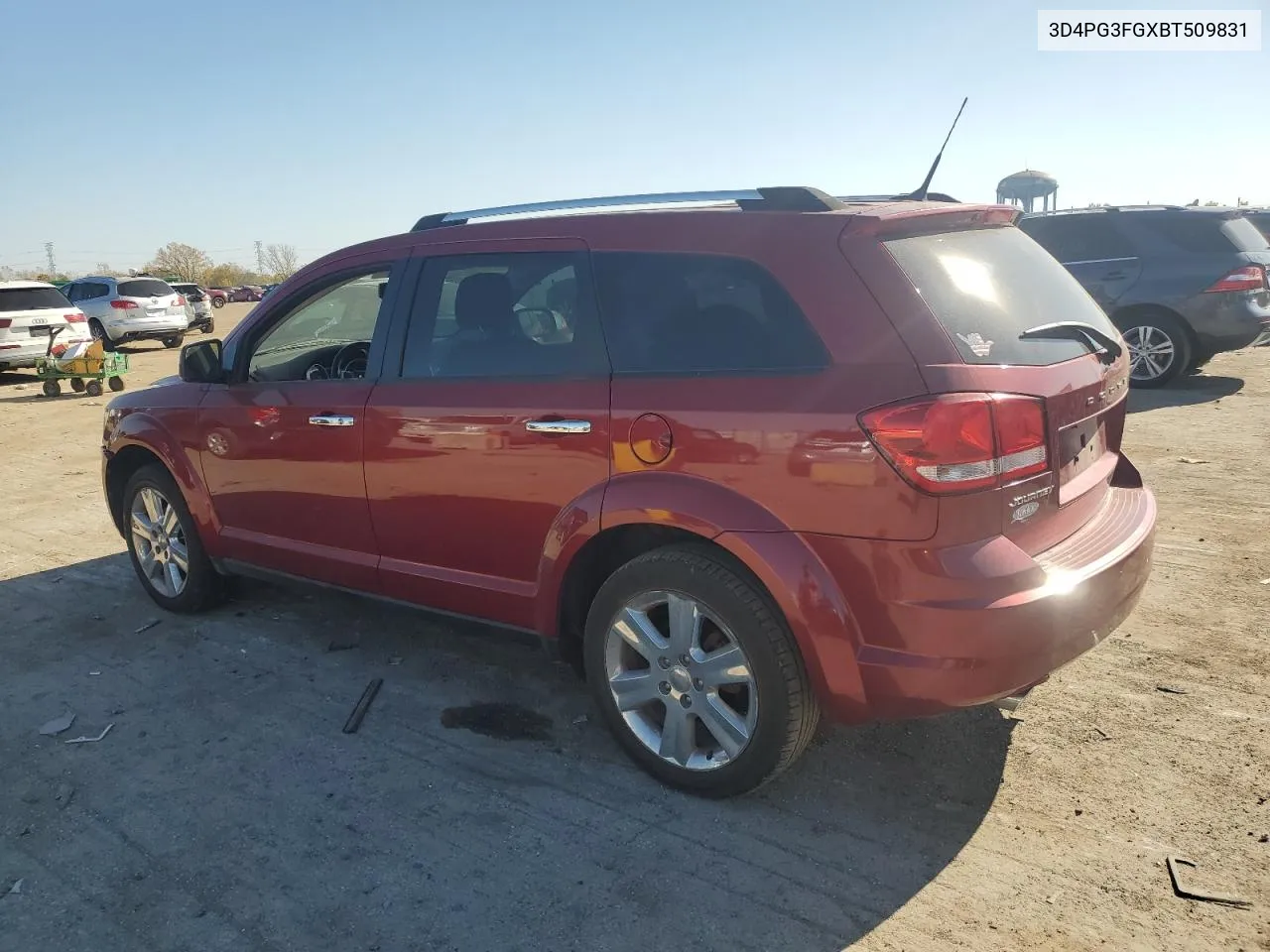 2011 Dodge Journey Crew VIN: 3D4PG3FGXBT509831 Lot: 76600744