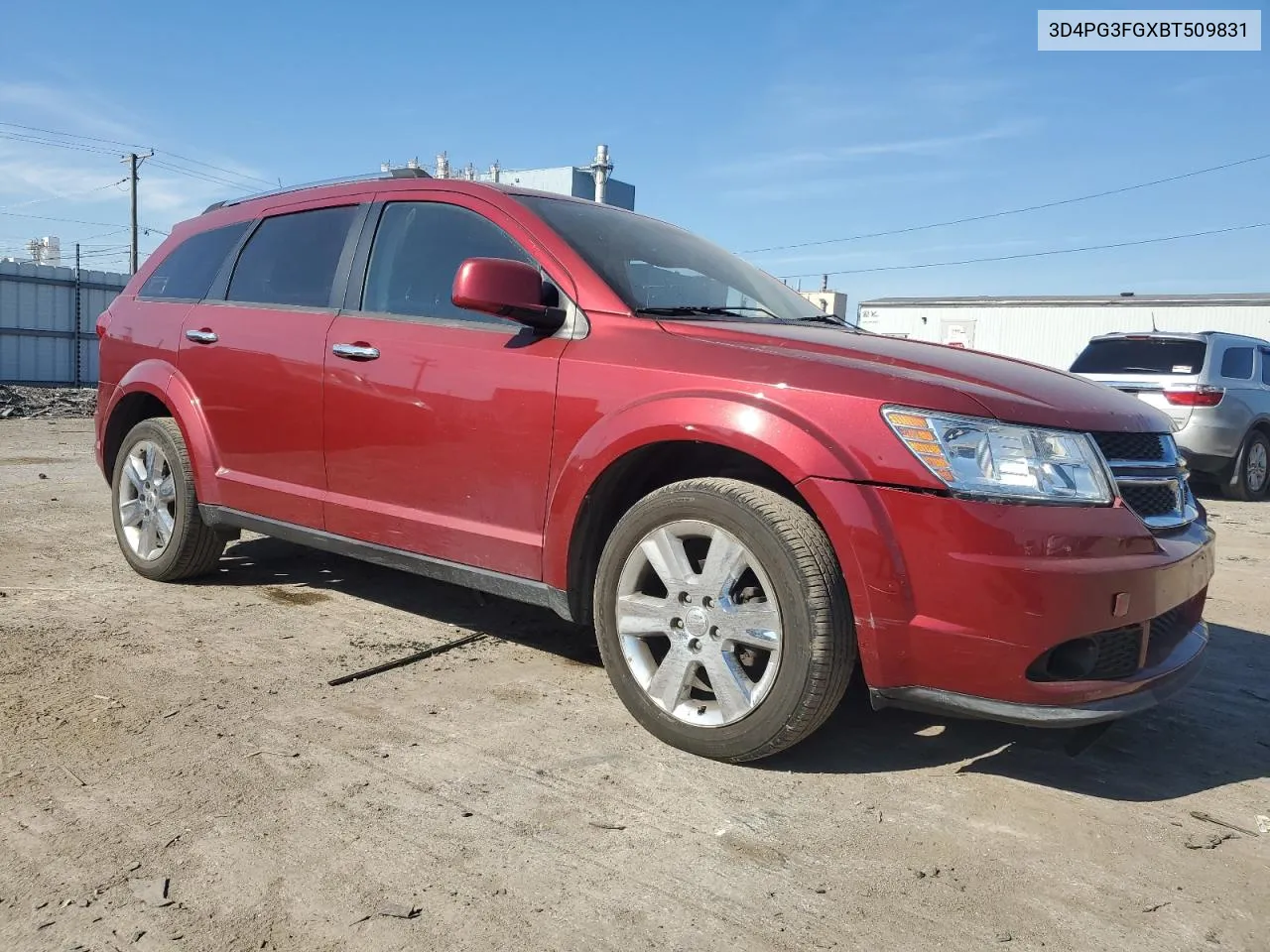 2011 Dodge Journey Crew VIN: 3D4PG3FGXBT509831 Lot: 76600744