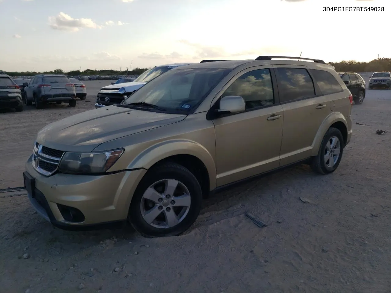 2011 Dodge Journey Mainstreet VIN: 3D4PG1FG7BT549028 Lot: 76791644