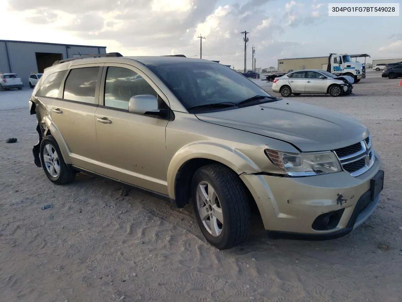 2011 Dodge Journey Mainstreet VIN: 3D4PG1FG7BT549028 Lot: 76791644