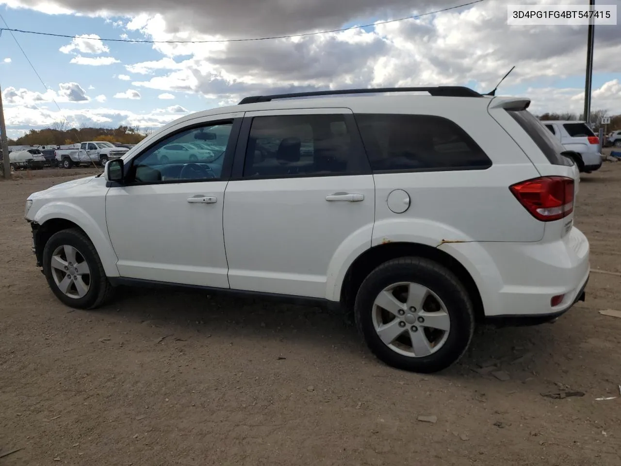 2011 Dodge Journey Mainstreet VIN: 3D4PG1FG4BT547415 Lot: 77309034