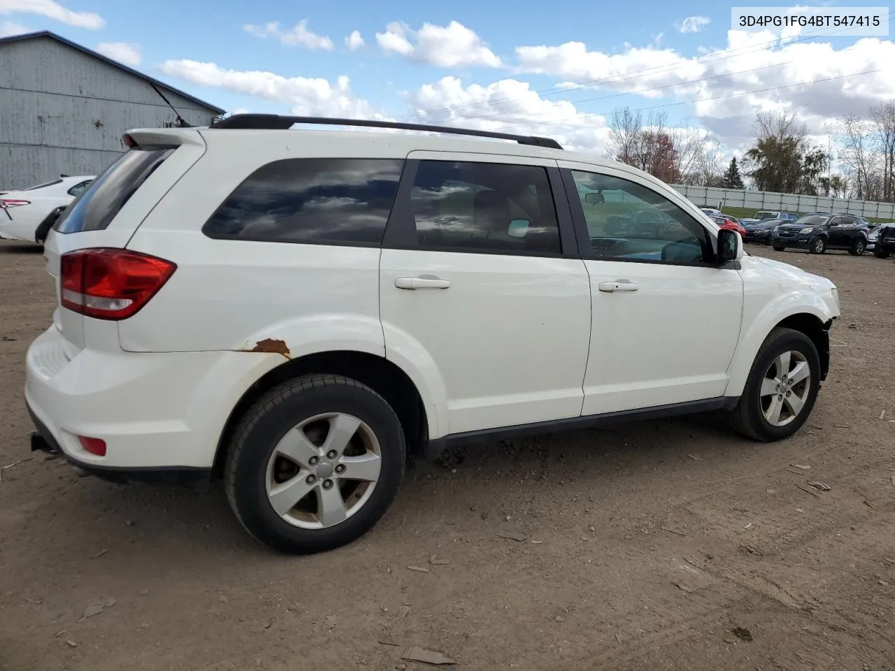 2011 Dodge Journey Mainstreet VIN: 3D4PG1FG4BT547415 Lot: 77309034