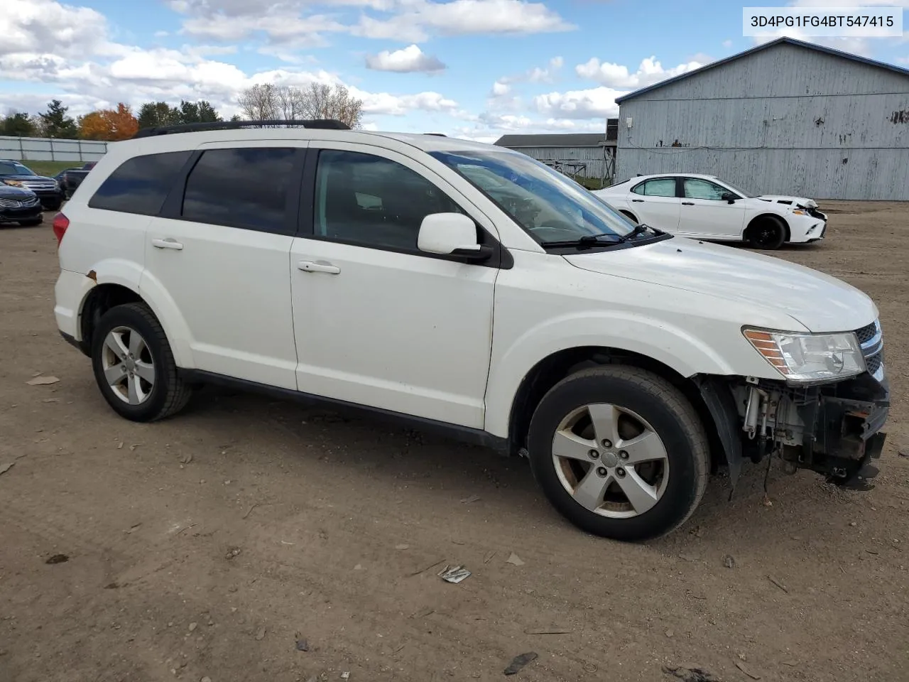 2011 Dodge Journey Mainstreet VIN: 3D4PG1FG4BT547415 Lot: 77309034