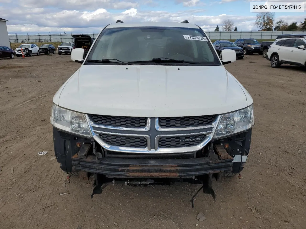 2011 Dodge Journey Mainstreet VIN: 3D4PG1FG4BT547415 Lot: 77309034