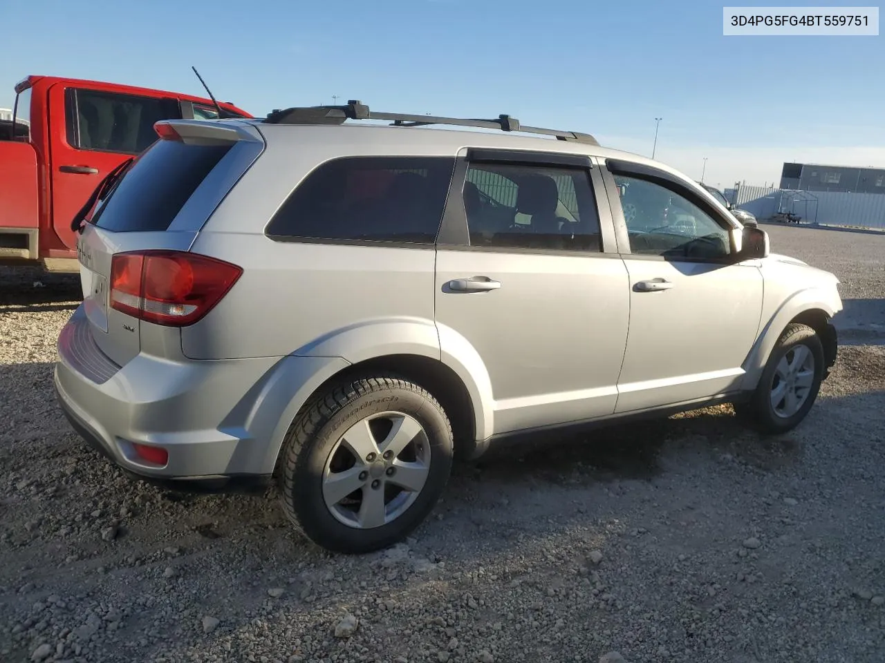 2011 Dodge Journey Sxt VIN: 3D4PG5FG4BT559751 Lot: 77403614