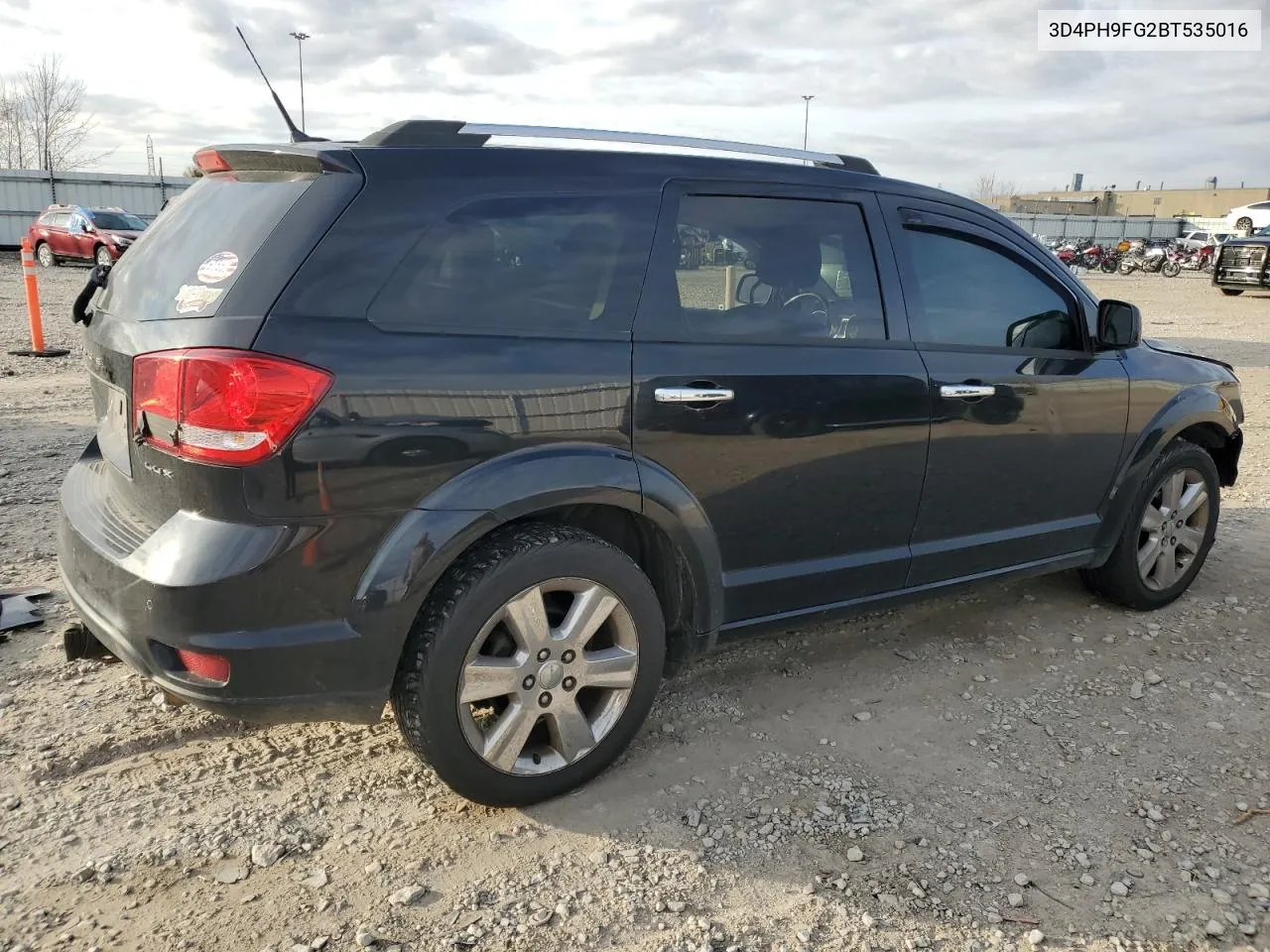 2011 Dodge Journey Lux VIN: 3D4PH9FG2BT535016 Lot: 77885214