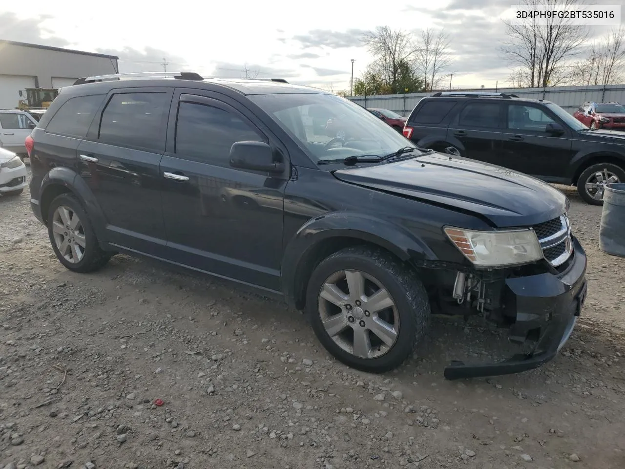 2011 Dodge Journey Lux VIN: 3D4PH9FG2BT535016 Lot: 77885214