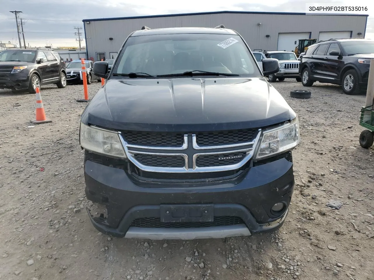 2011 Dodge Journey Lux VIN: 3D4PH9FG2BT535016 Lot: 77885214