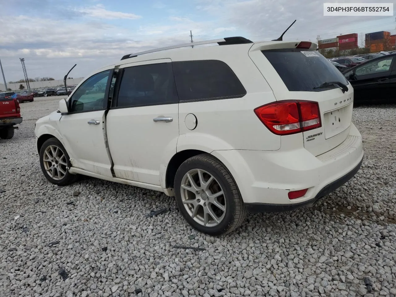 2011 Dodge Journey Crew VIN: 3D4PH3FG6BT552754 Lot: 78718994