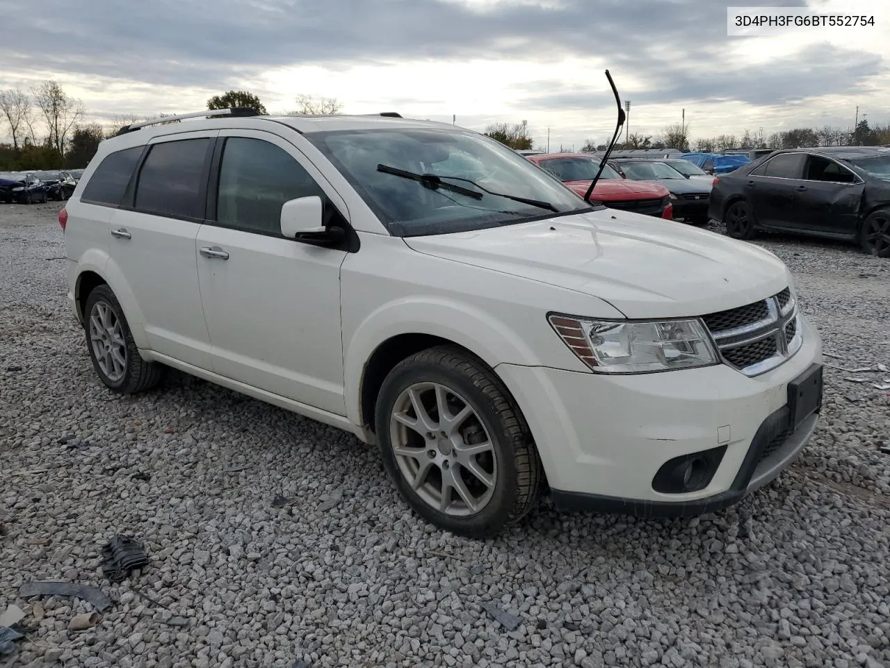 2011 Dodge Journey Crew VIN: 3D4PH3FG6BT552754 Lot: 78718994