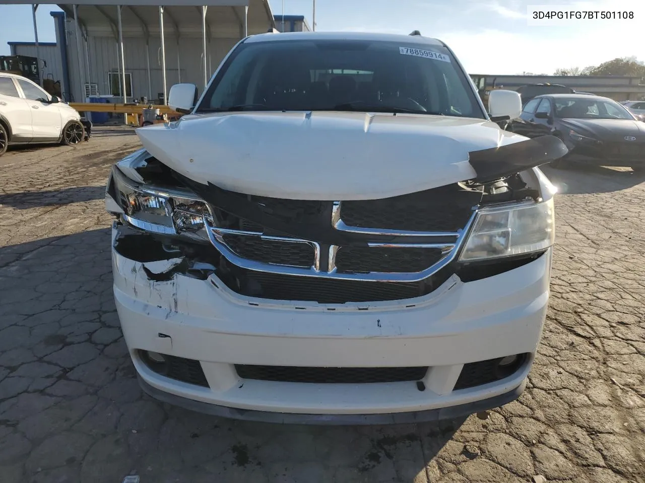 2011 Dodge Journey Mainstreet VIN: 3D4PG1FG7BT501108 Lot: 78859914