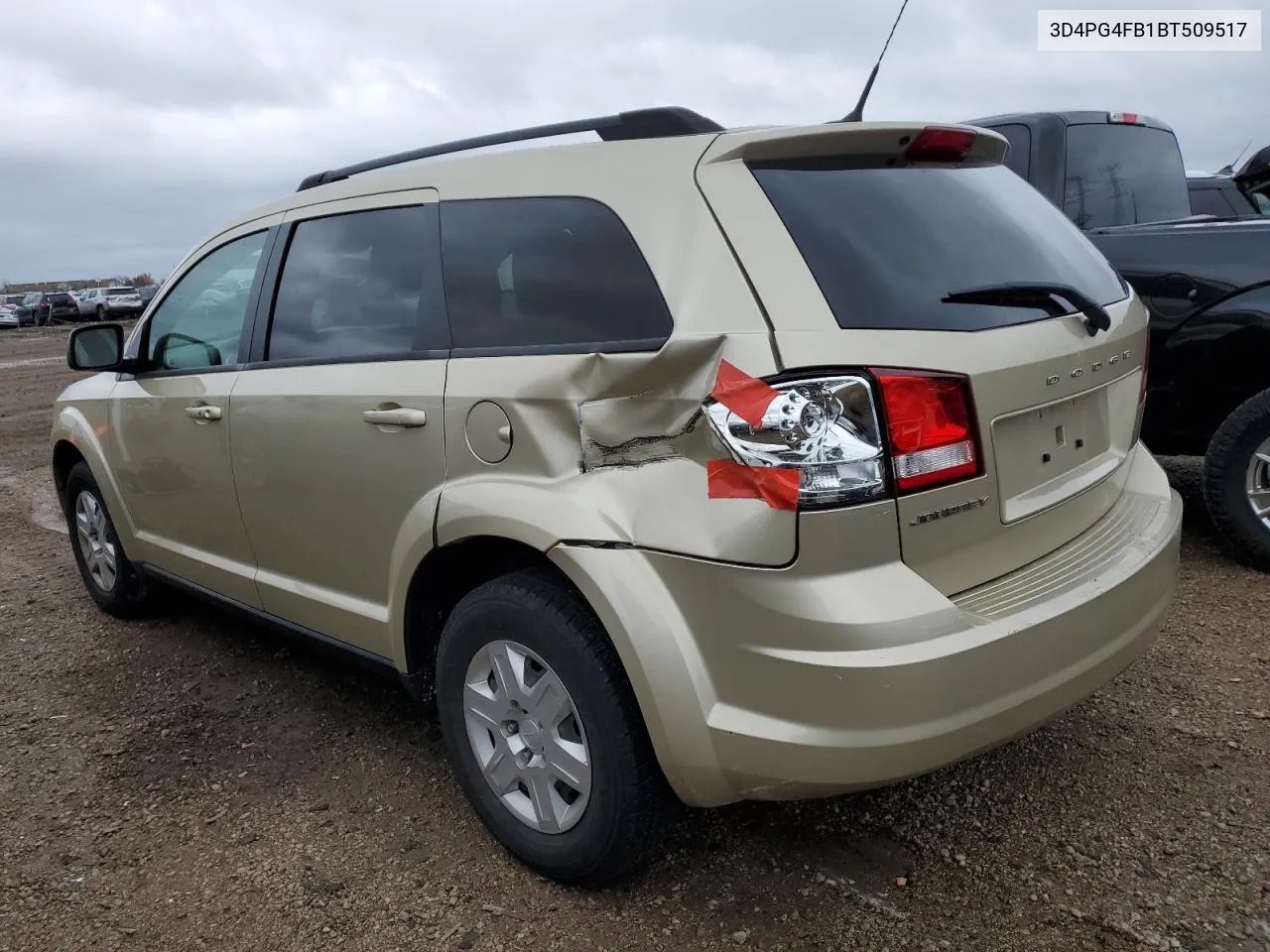 2011 Dodge Journey Express VIN: 3D4PG4FB1BT509517 Lot: 78944744