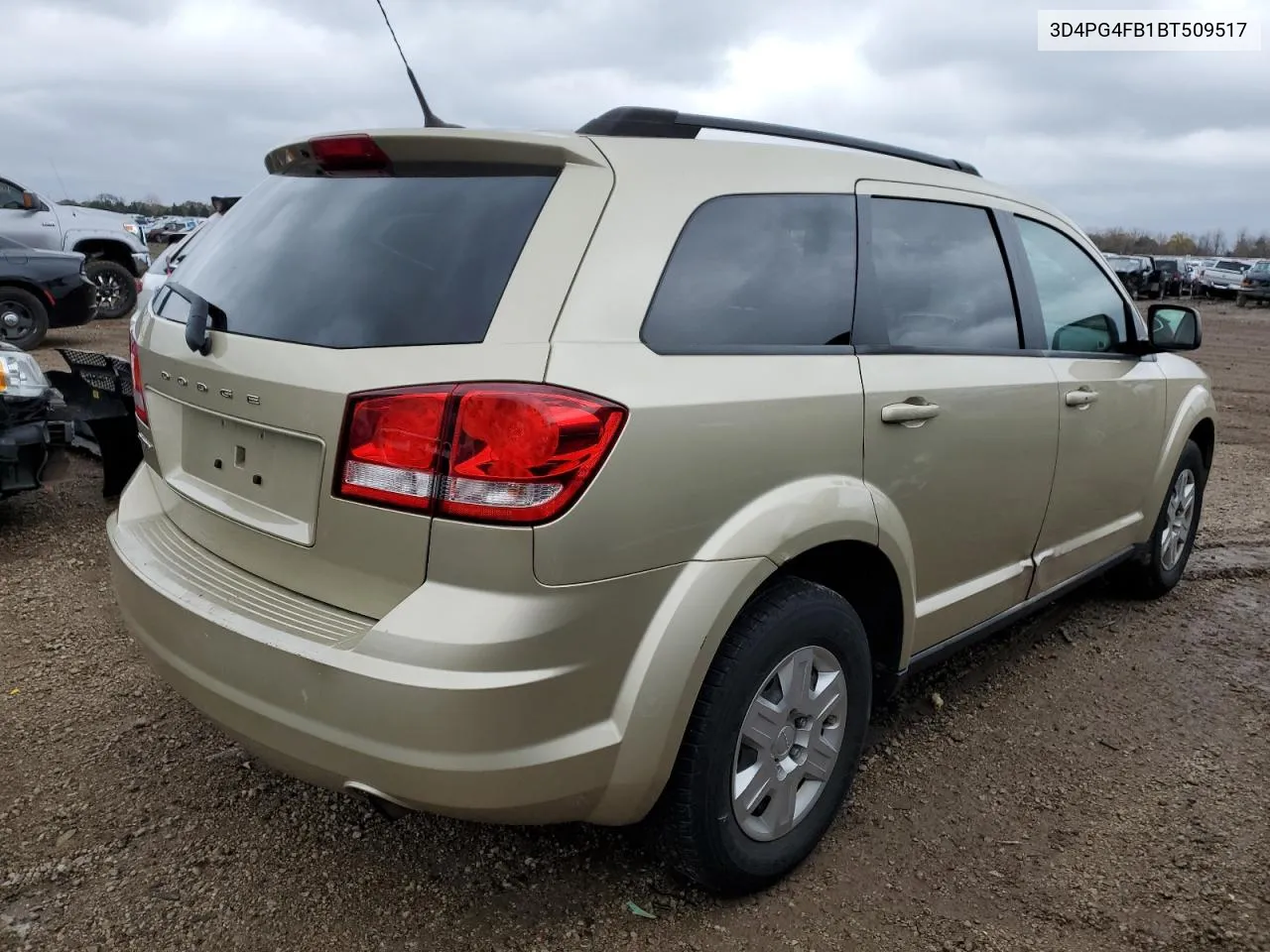 2011 Dodge Journey Express VIN: 3D4PG4FB1BT509517 Lot: 78944744