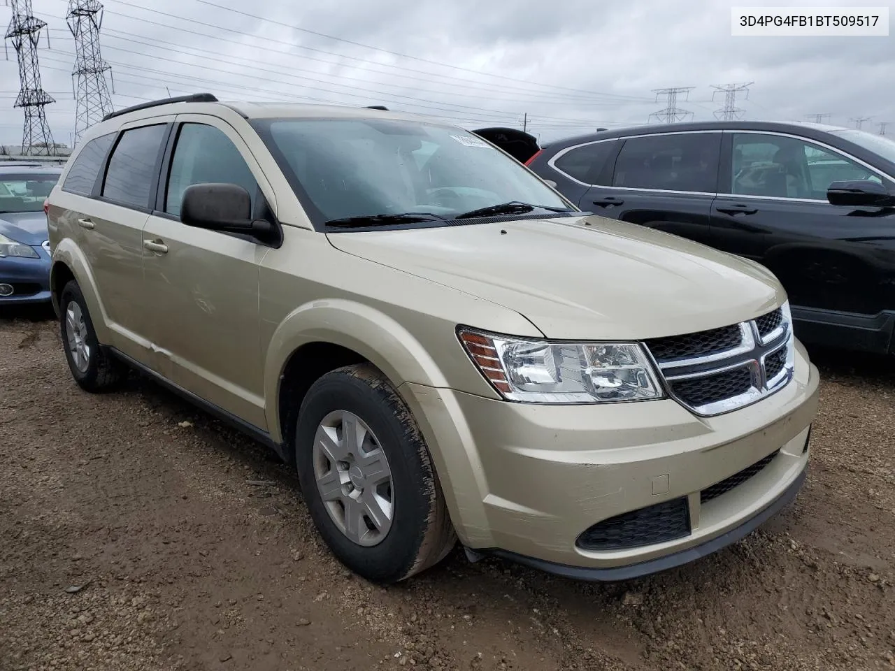 2011 Dodge Journey Express VIN: 3D4PG4FB1BT509517 Lot: 78944744