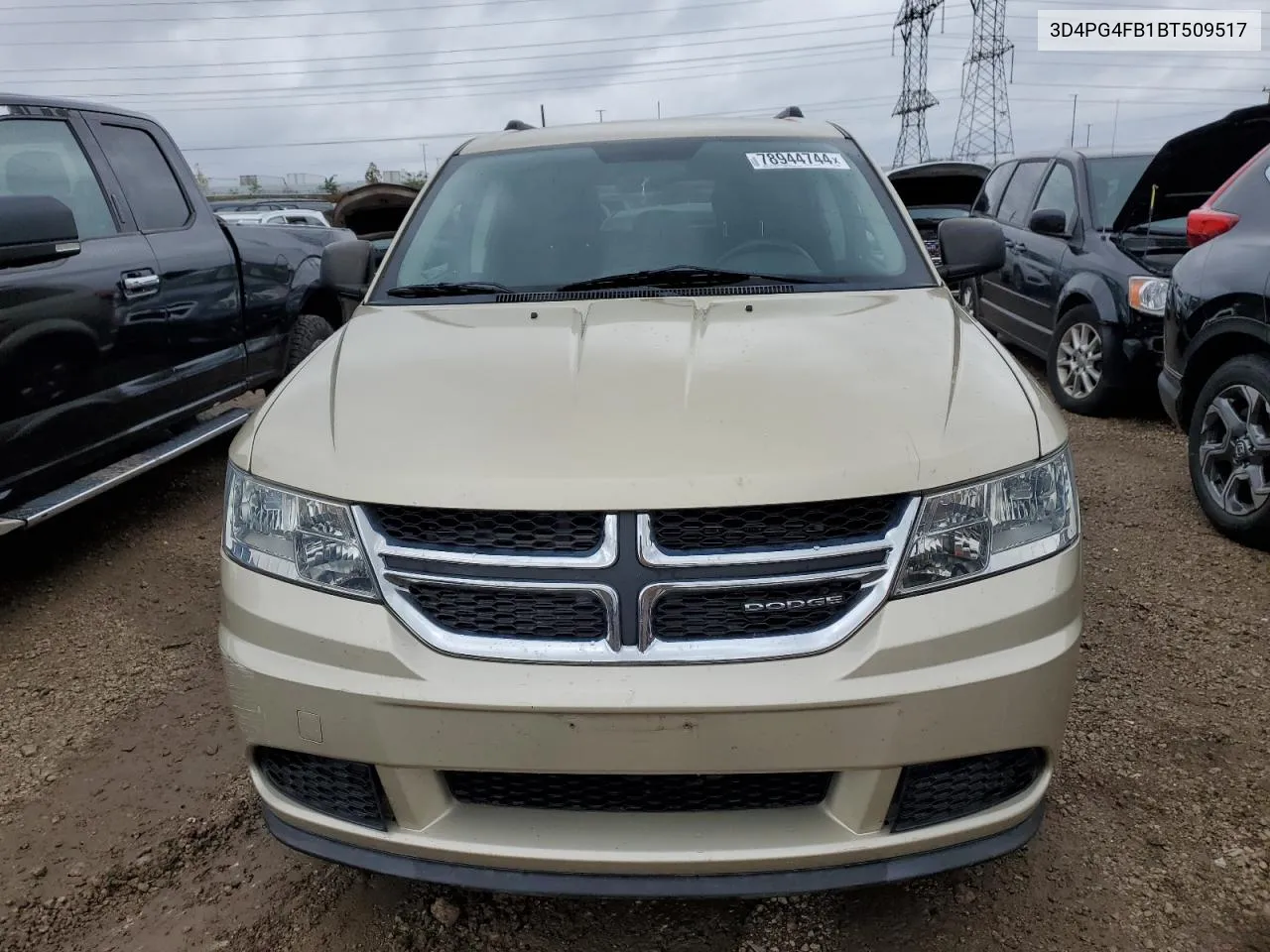 2011 Dodge Journey Express VIN: 3D4PG4FB1BT509517 Lot: 78944744