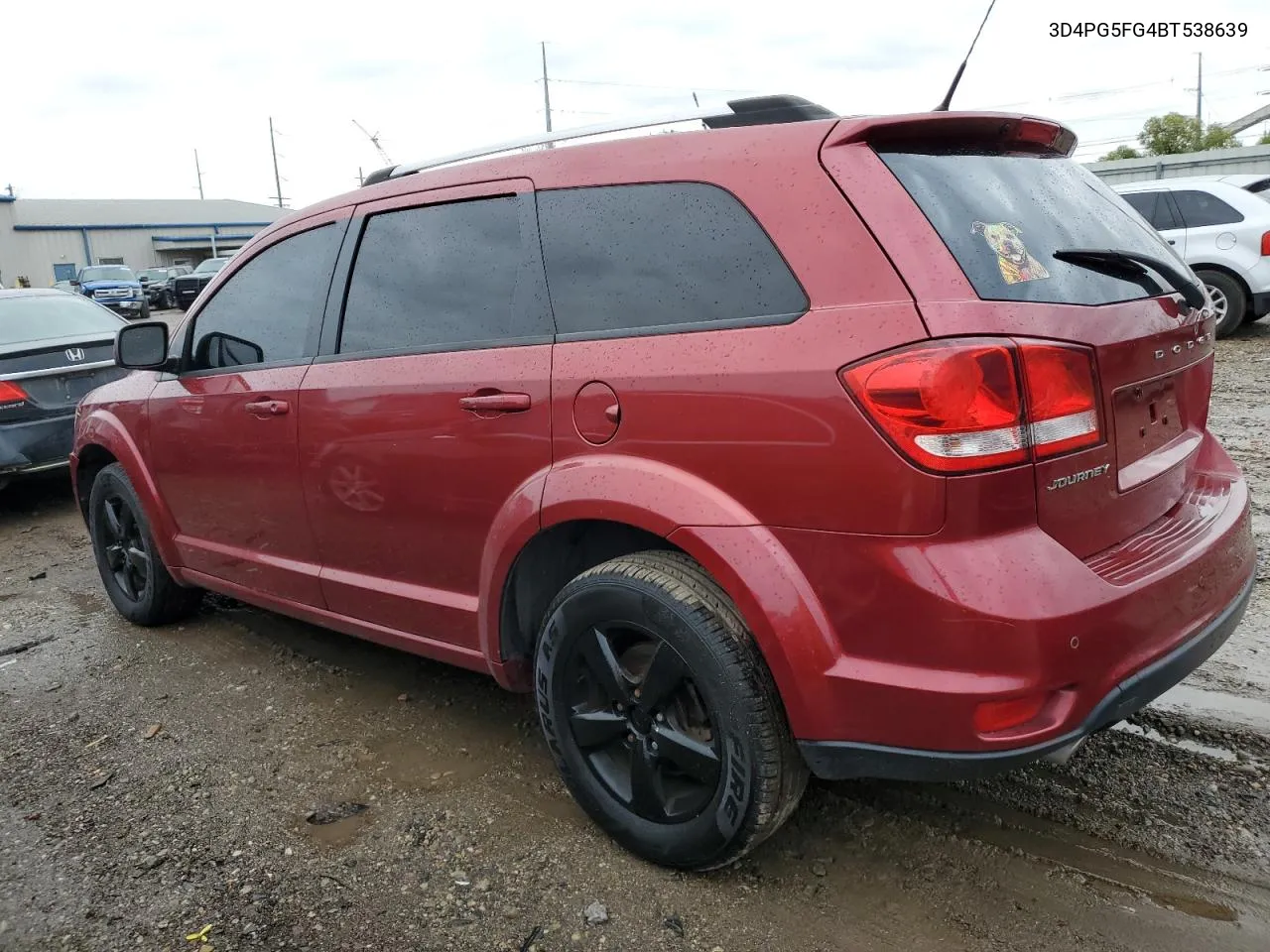 2011 Dodge Journey Sxt VIN: 3D4PG5FG4BT538639 Lot: 79179784