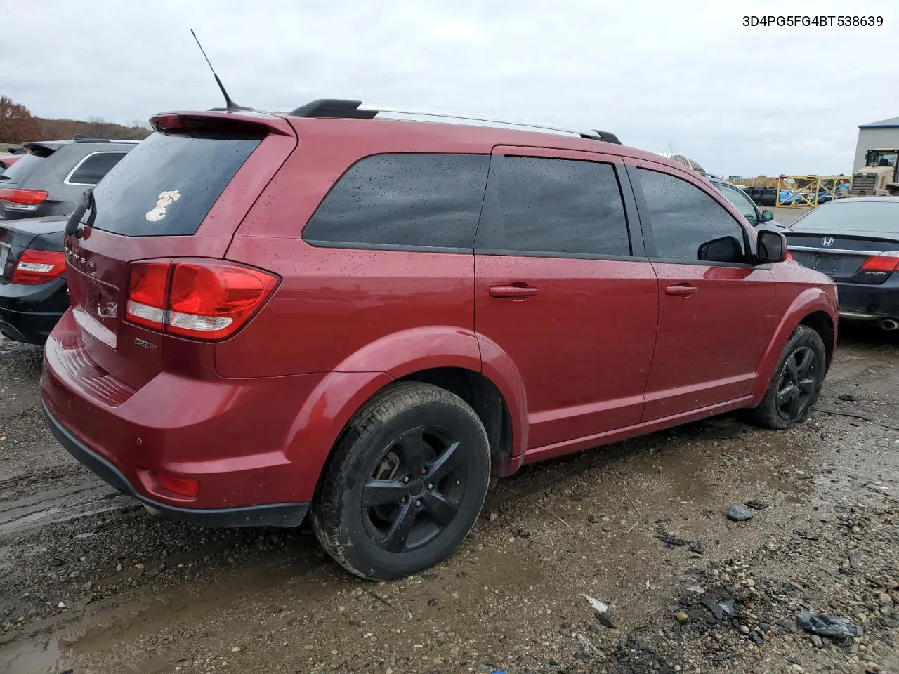 2011 Dodge Journey Sxt VIN: 3D4PG5FG4BT538639 Lot: 79179784