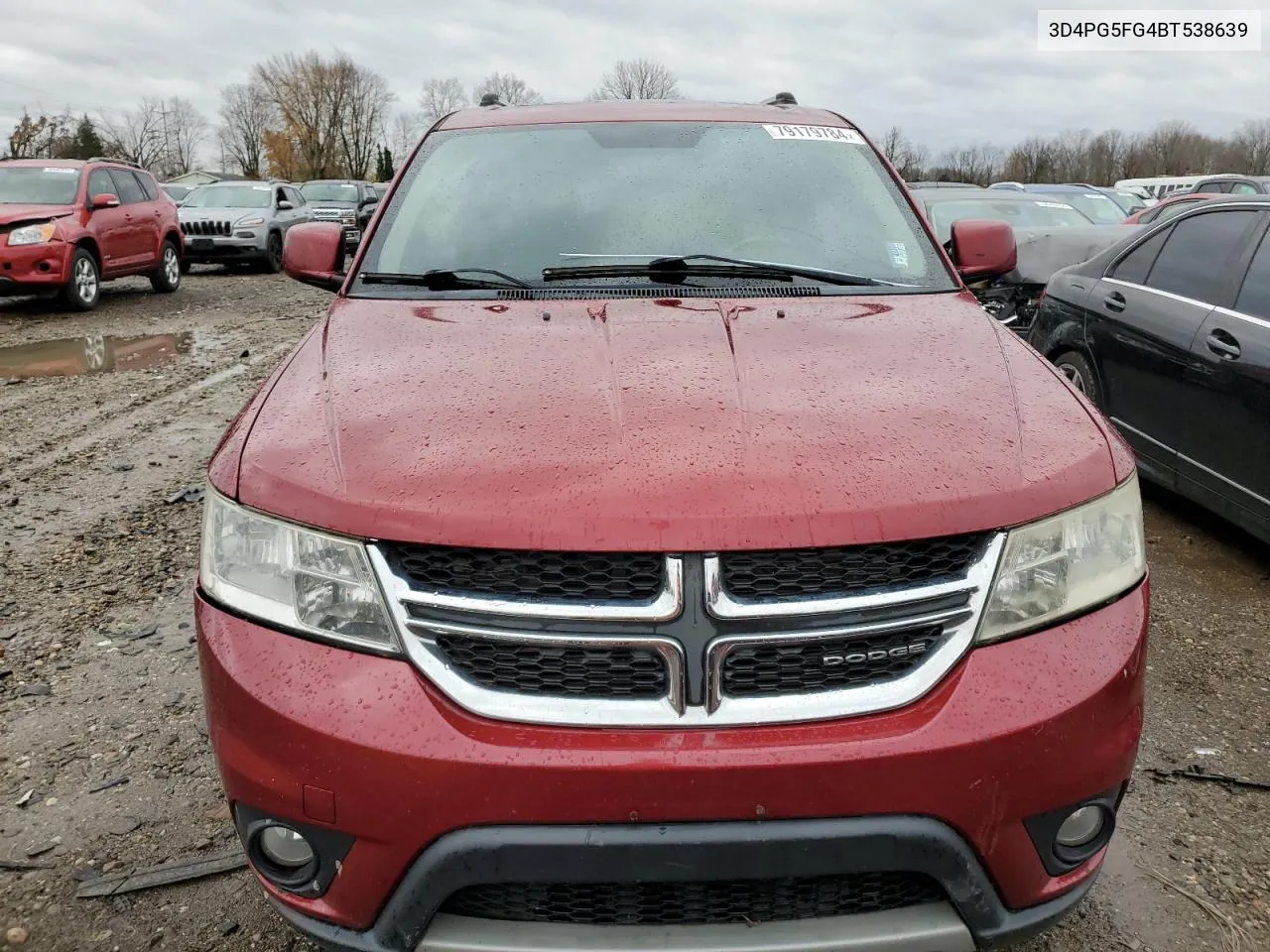 2011 Dodge Journey Sxt VIN: 3D4PG5FG4BT538639 Lot: 79179784